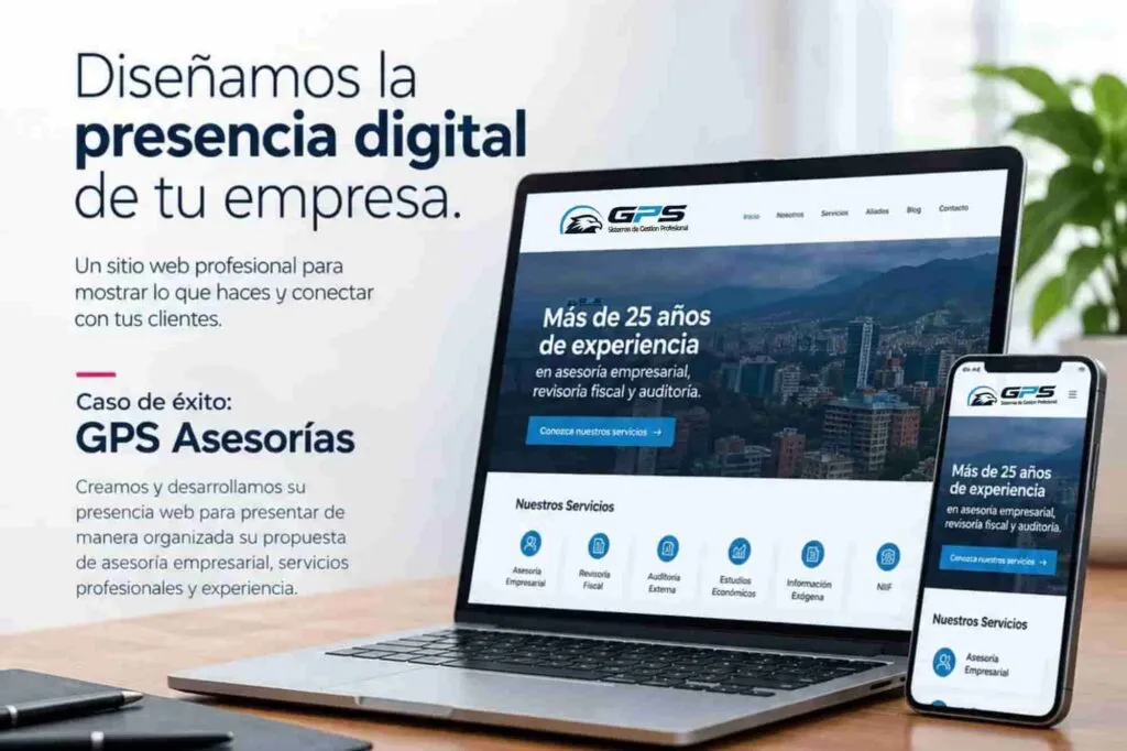 Diseño web y presencia digital para empresas desarrollado por Magenta PMD