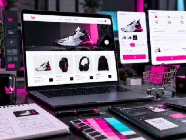 Diseño de tienda online responsive con ecommerce, carrito de compras y experiencia móvil